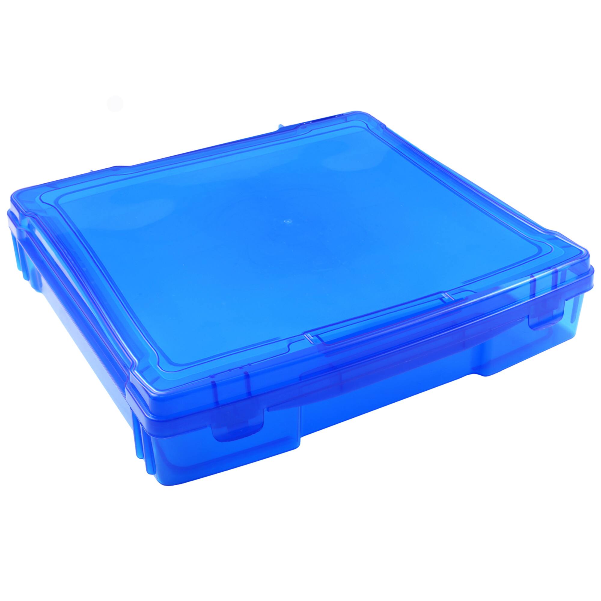 12" x 12" Blue Scrapbook Paper Case by Simply Tidy®